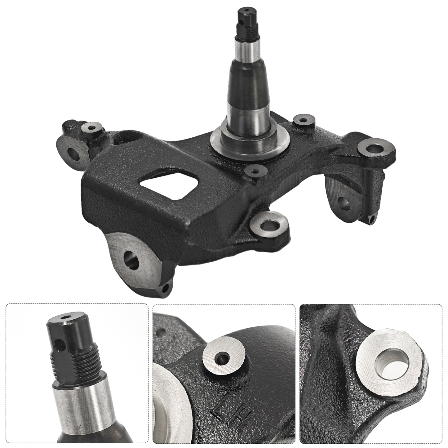 Front Left Driver Side Steering Knuckle for Ford Expedition 1997-2002, F-150 1997-2003, F-150 Heritage 2004, F-250 1997-1999