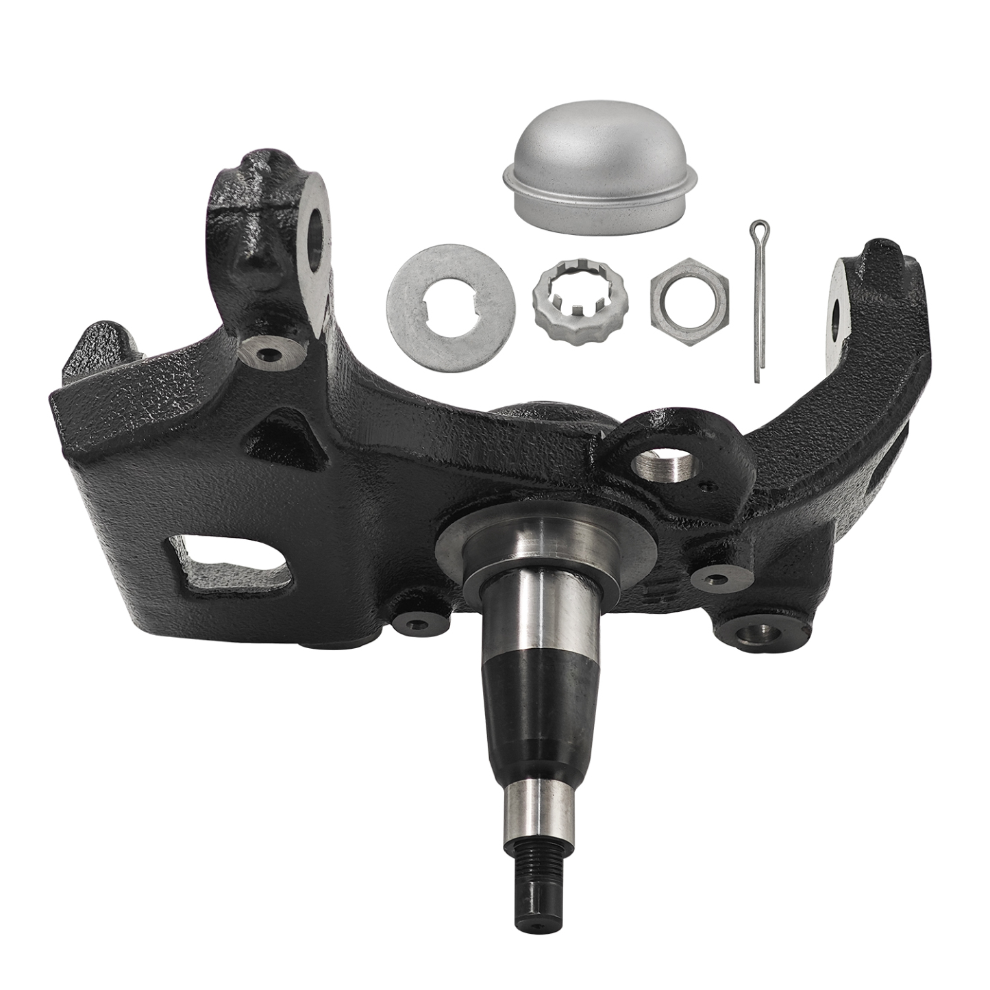 Front Left Driver Side Steering Knuckle for Ford Expedition 1997-2002, F-150 1997-2003, F-150 Heritage 2004, F-250 1997-1999