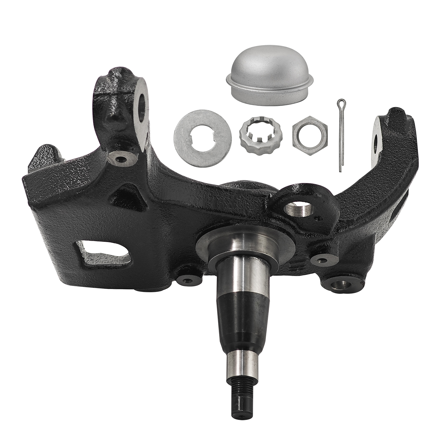 Front Left Driver Side Steering Knuckle for Ford Expedition 1997-2002, F-150 1997-2003, F-150 Heritage 2004, F-250 1997-1999