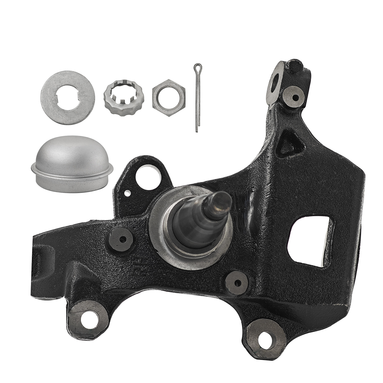 Front Passenger Side Steering Knuckle for Ford Expedition 1997-2002, F-150 1997-2003, F-150 Heritage 2004, F-250 1997-1999