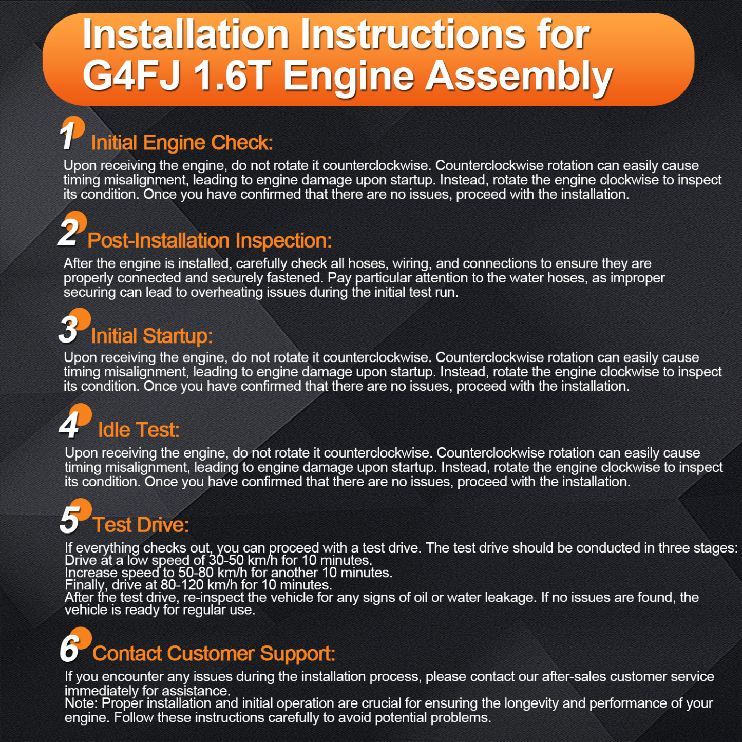 G4FJ 1.6L Engine Assembly Kit 1.6T for Hyundai Accent Verna (RB/RC)2011-2017, Elantra (AD) 2017-2020, Lafesta 2018-2022, for Kia Cee'd (JD) 2012-2018, 