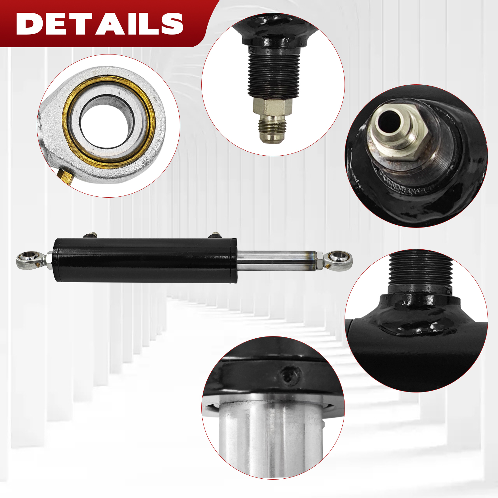 121087BA Hydraulic Steering Cylinder Fits for Skyjack Scissor Lift SJIII3015 SJIII3215 SJIII3219