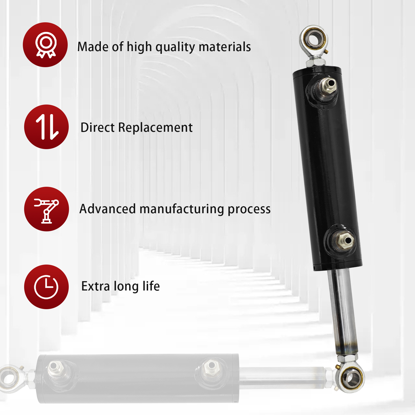 121087BA Hydraulic Steering Cylinder Fits for Skyjack Scissor Lift SJIII3015 SJIII3215 SJIII3219