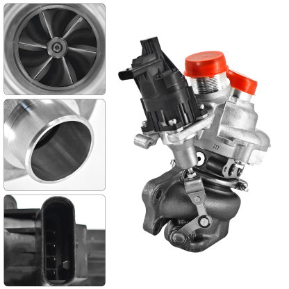 K03 Right Complete Turbocharger Turbo Kit with Gasket & Wastegate Actuator for Ford F150 2018-2020, Expedition 2018-2021