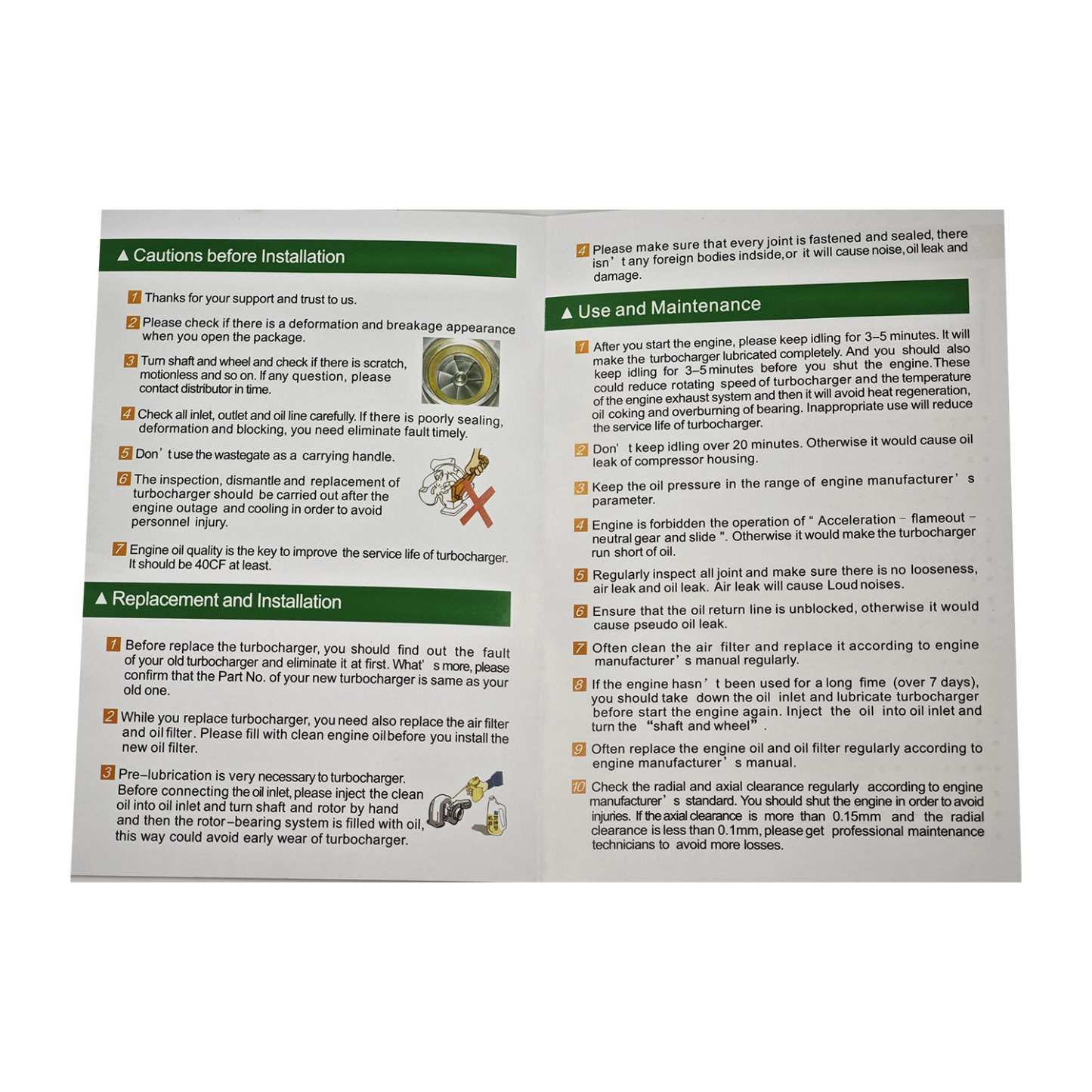 K03 Right Complete Turbocharger Turbo Kit with Gasket & Wastegate Actuator for Ford F150 2018-2020, Expedition 2018-2021