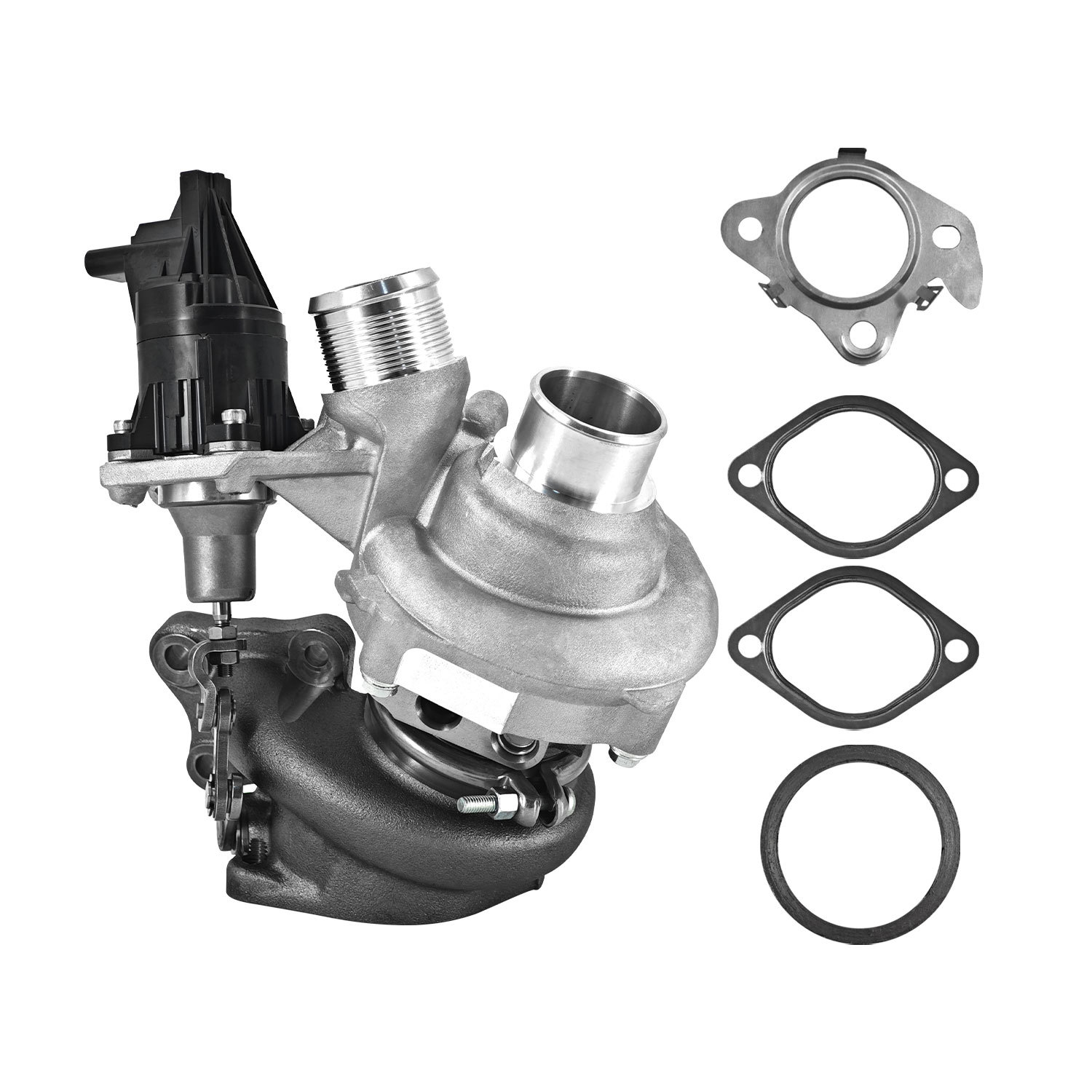 K03 Right Complete Turbocharger Turbo Kit with Gasket & Wastegate Actuator for Ford F150 2018-2020, Expedition 2018-2021