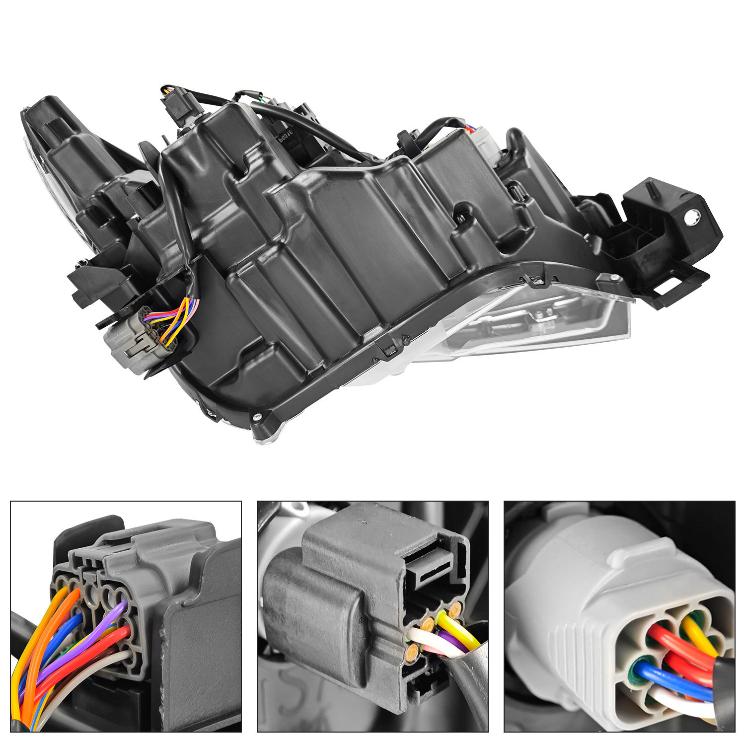 KPF1-51-030 Left Driver Side Full LED Headlight Assembly Non-AFS & Non DRL for 2022-2024 Mazda CX-5