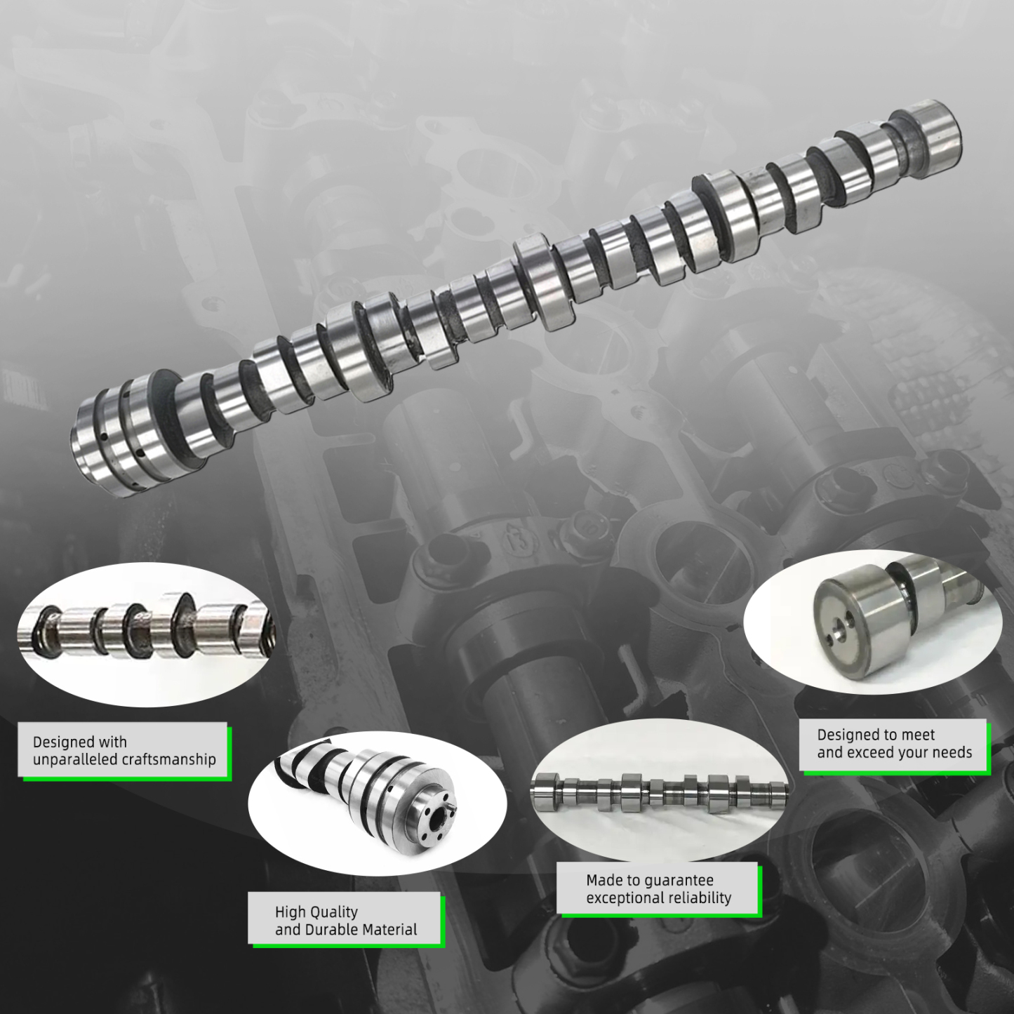 53022263AF Camshaft & MDS Valve Lifters Timing Chain Kit Compatible with Dodge Ram 1500 Durango Chrysler Aspen 5.7L Engine 