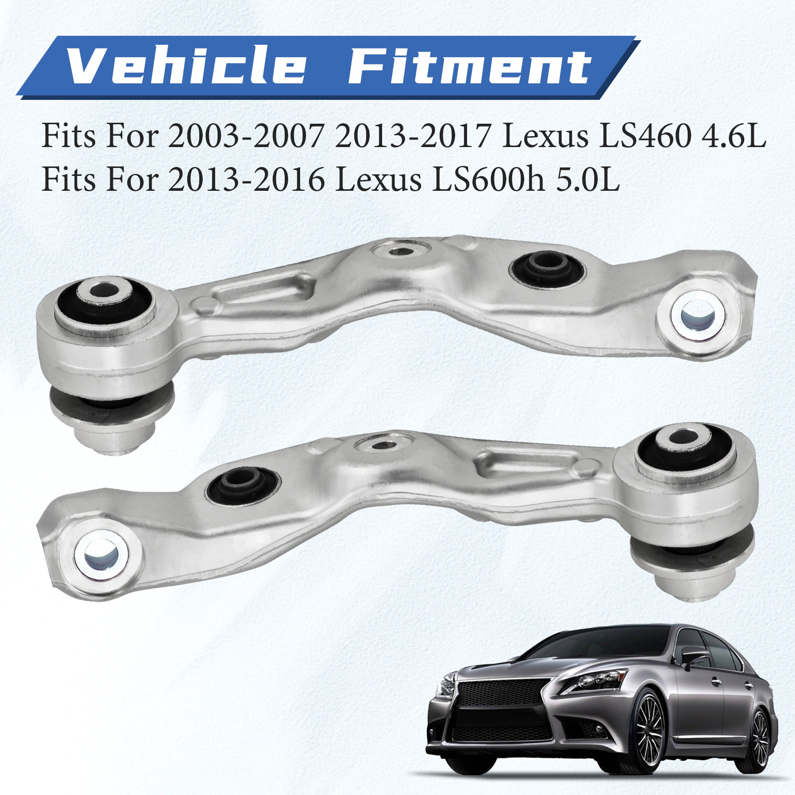  RH & LH Front Suspension Lower Arms Fits For 2013-2017 Lexus LS460 4.6L For 2013-2016 Lexus LS600h 5.0L