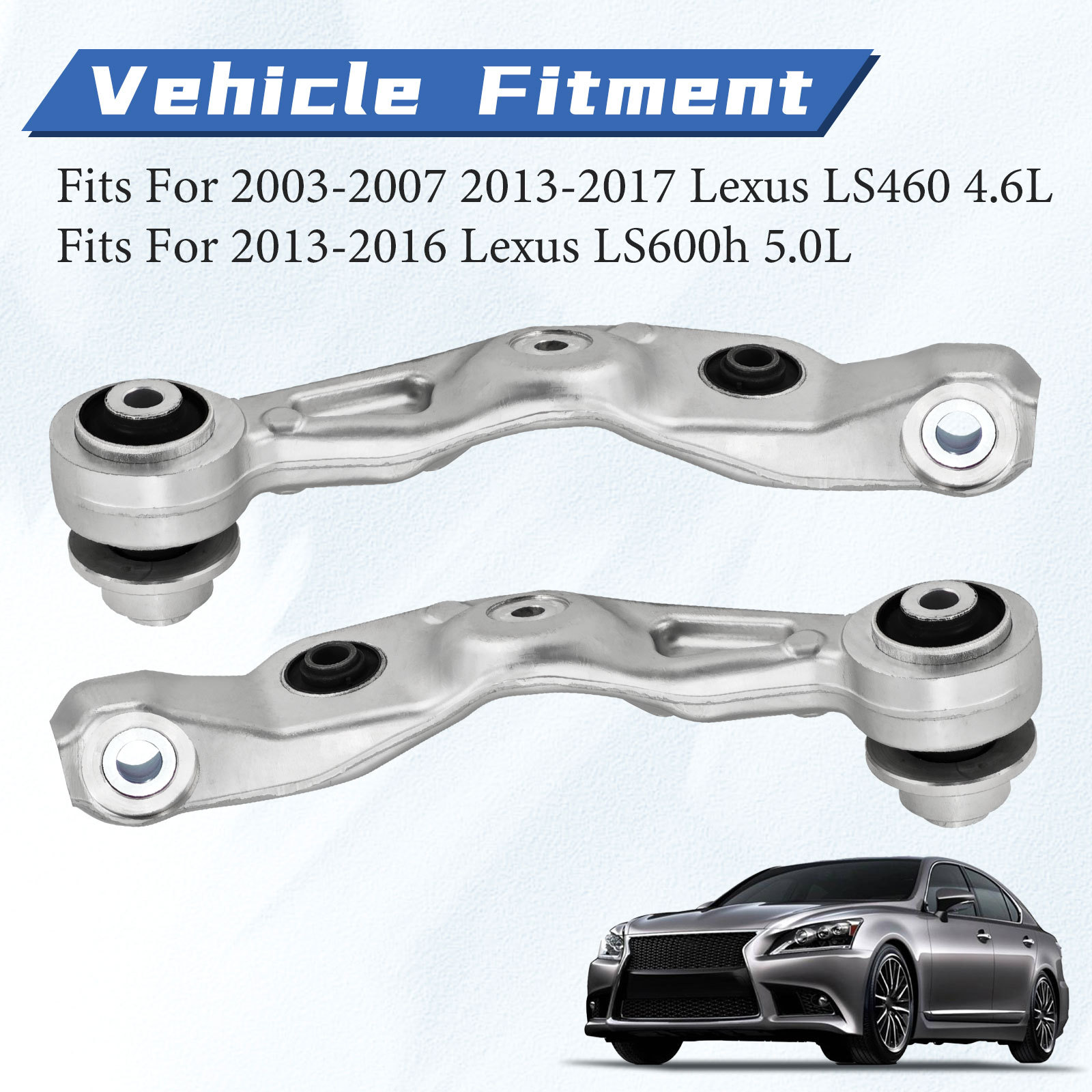  RH & LH Front Suspension Lower Arms Fits For 2013-2017 Lexus LS460 4.6L For 2013-2016 Lexus LS600h 5.0L