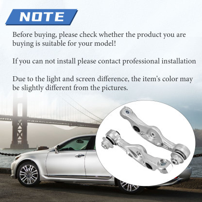  RH & LH Front Suspension Lower Arms Fits For 2013-2017 Lexus LS460 4.6L For 2013-2016 Lexus LS600h 5.0L