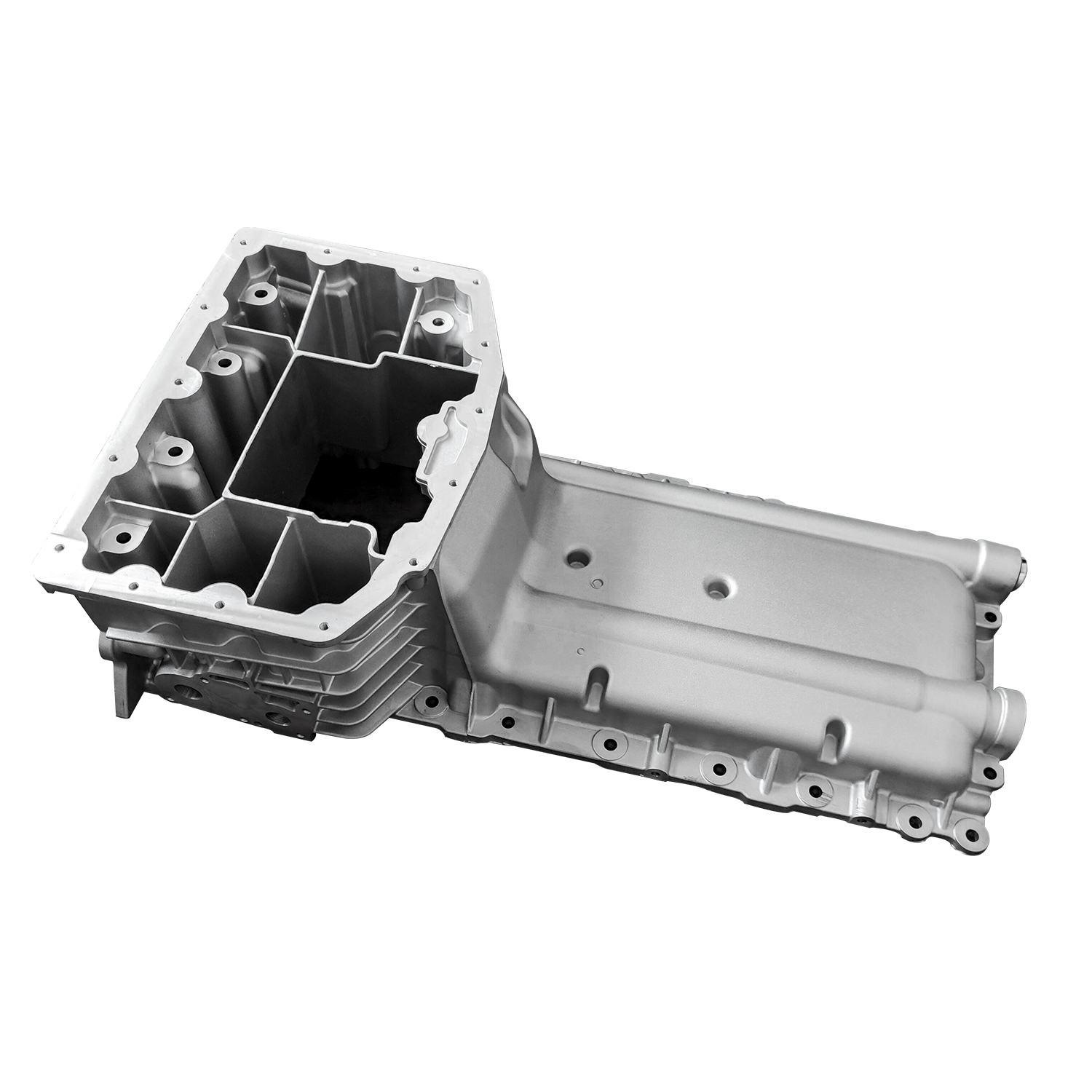 Aluminum Upper Engine Oil Pan for Ford F250 F350 F450 F550 F650 2011-2019 Super Duty 6.7L Diesel