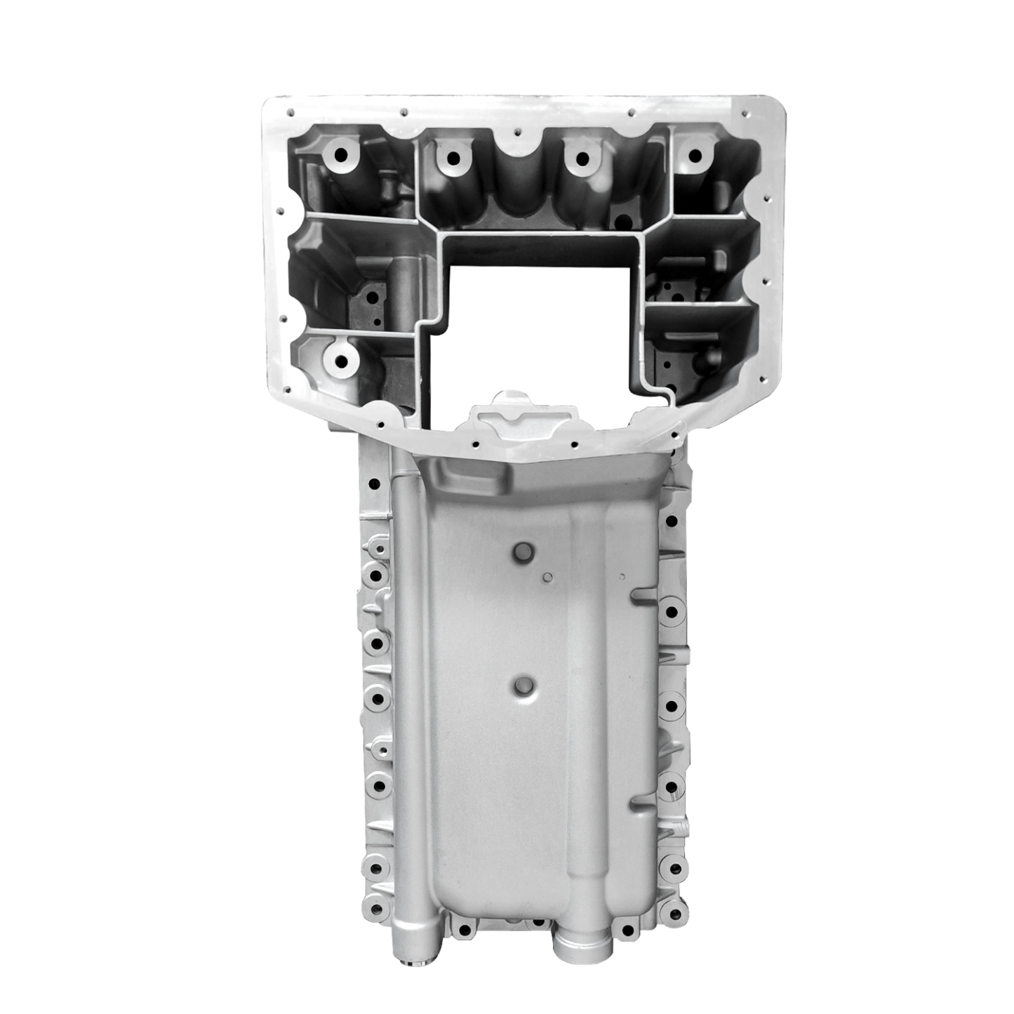 Aluminum Upper Engine Oil Pan for Ford F250 F350 F450 F550 F650 2011-2019 Super Duty 6.7L Diesel