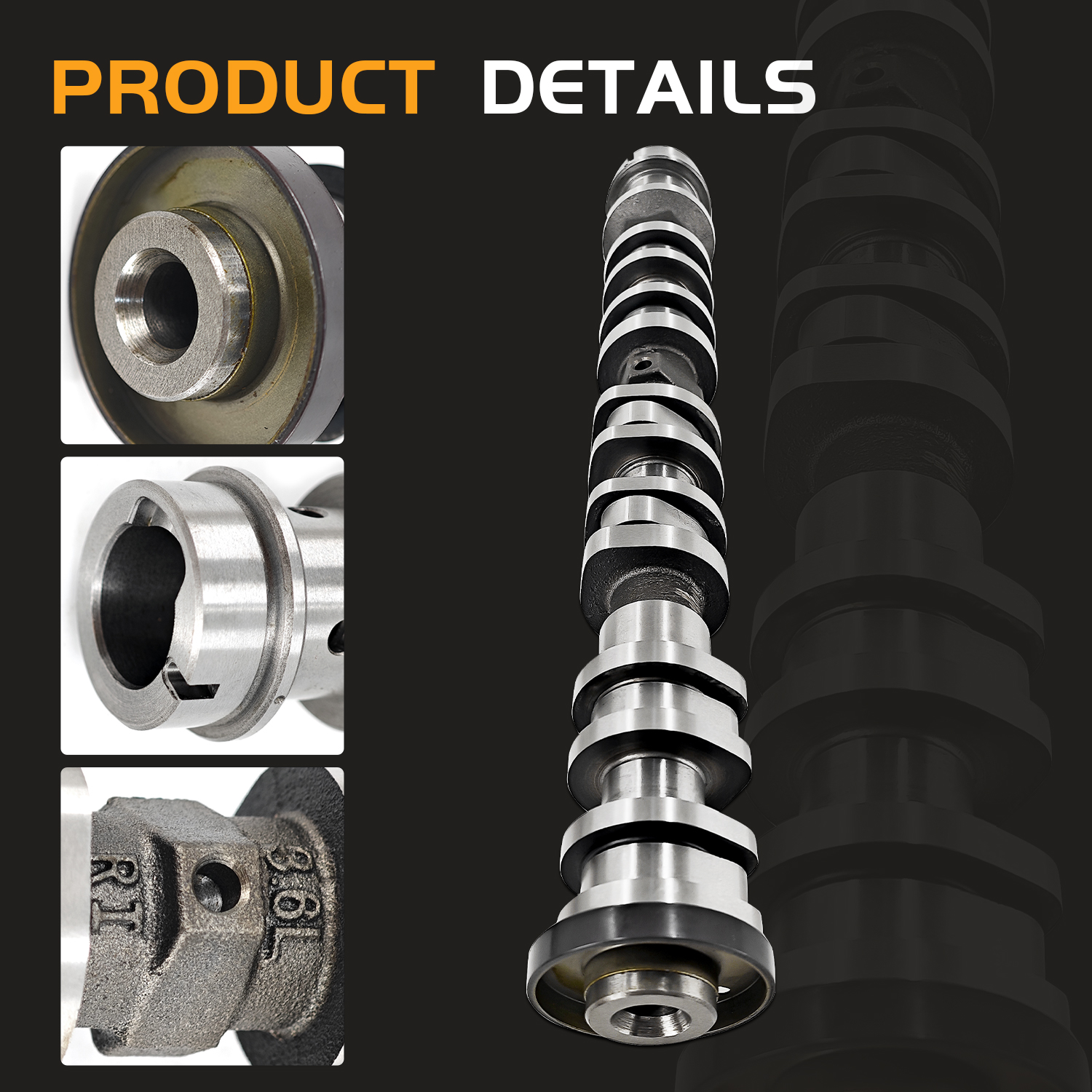 Right Side Intake Camshaft Fits for Jeep Grand Cherokee L WK Wrangler Gladiator Dodge Durango Chrysler Pacifica Voyager Ram 1500 ProMaster 1500/2500/3500 3.6L V6 2016-2023