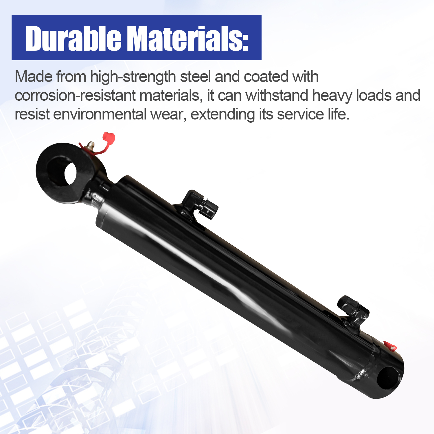 6586700 Hydraulic Bucket Tilt Cylinder Compatible with Bobcat S510 S530 S550 S570 S590 S595 T550 T590 T595