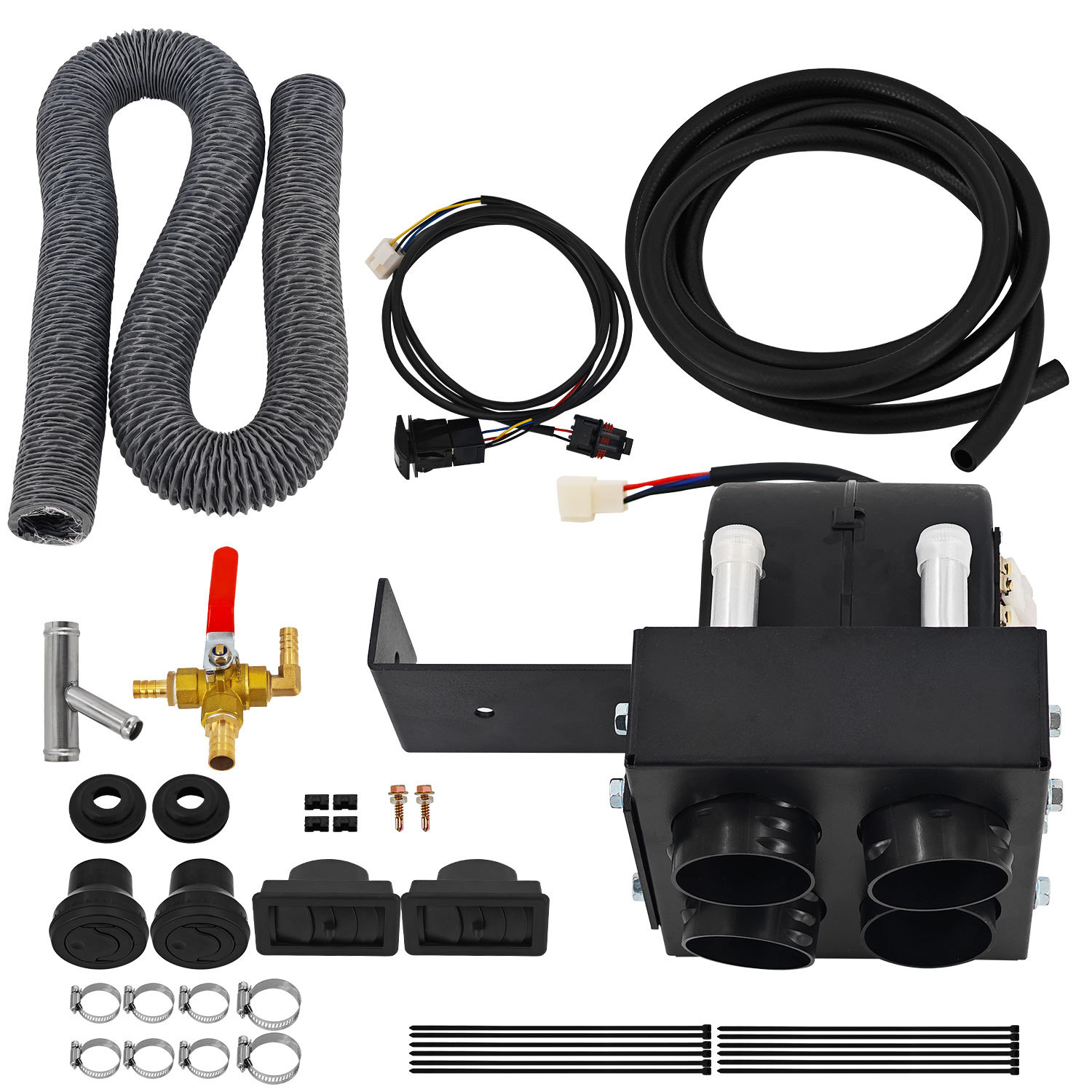 SSHK185-00 Cab Heater Kit with Defrost Compatible with 2018-2021 Polaris Ranger 1000 XP 