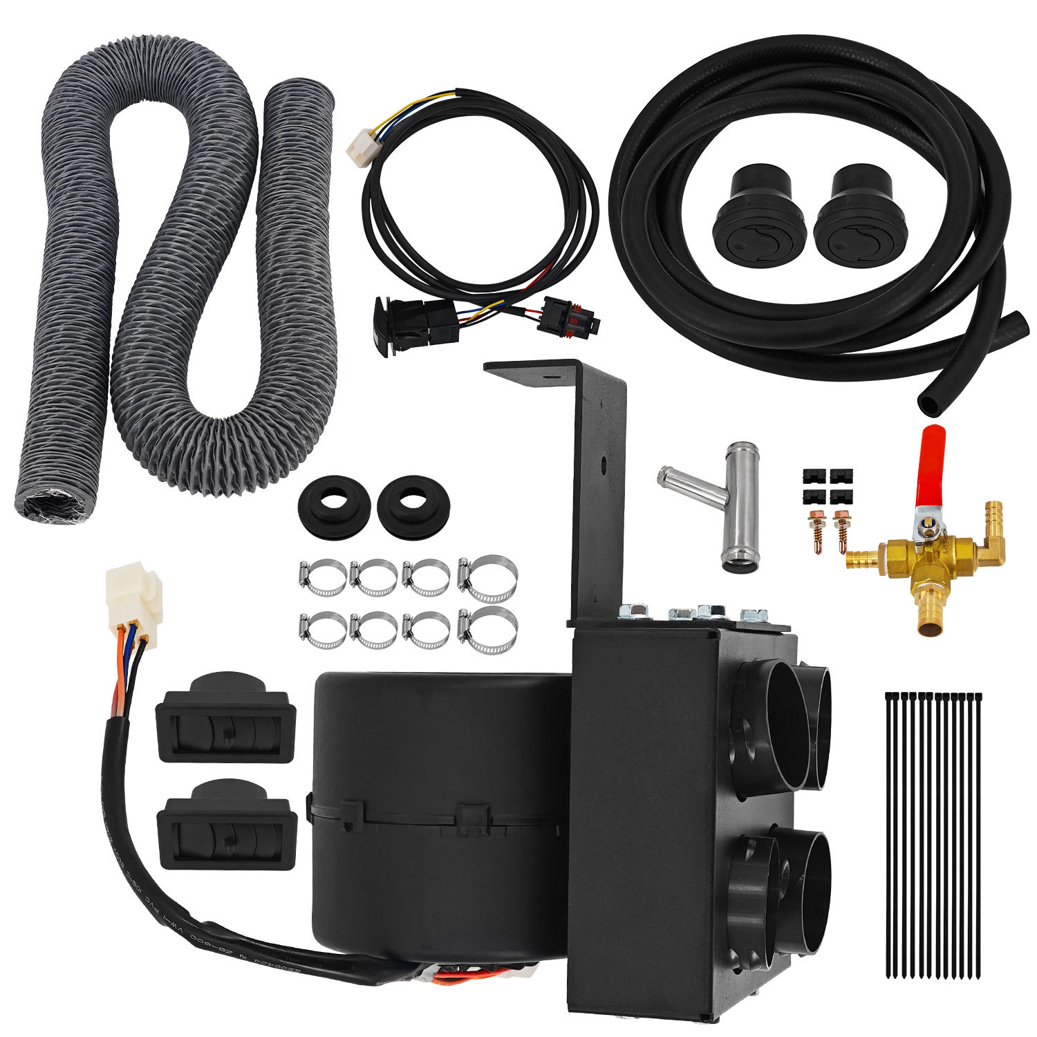 SSHK185-00 Cab Heater Kit with Defrost Compatible with 2018-2021 Polaris Ranger 1000 XP 