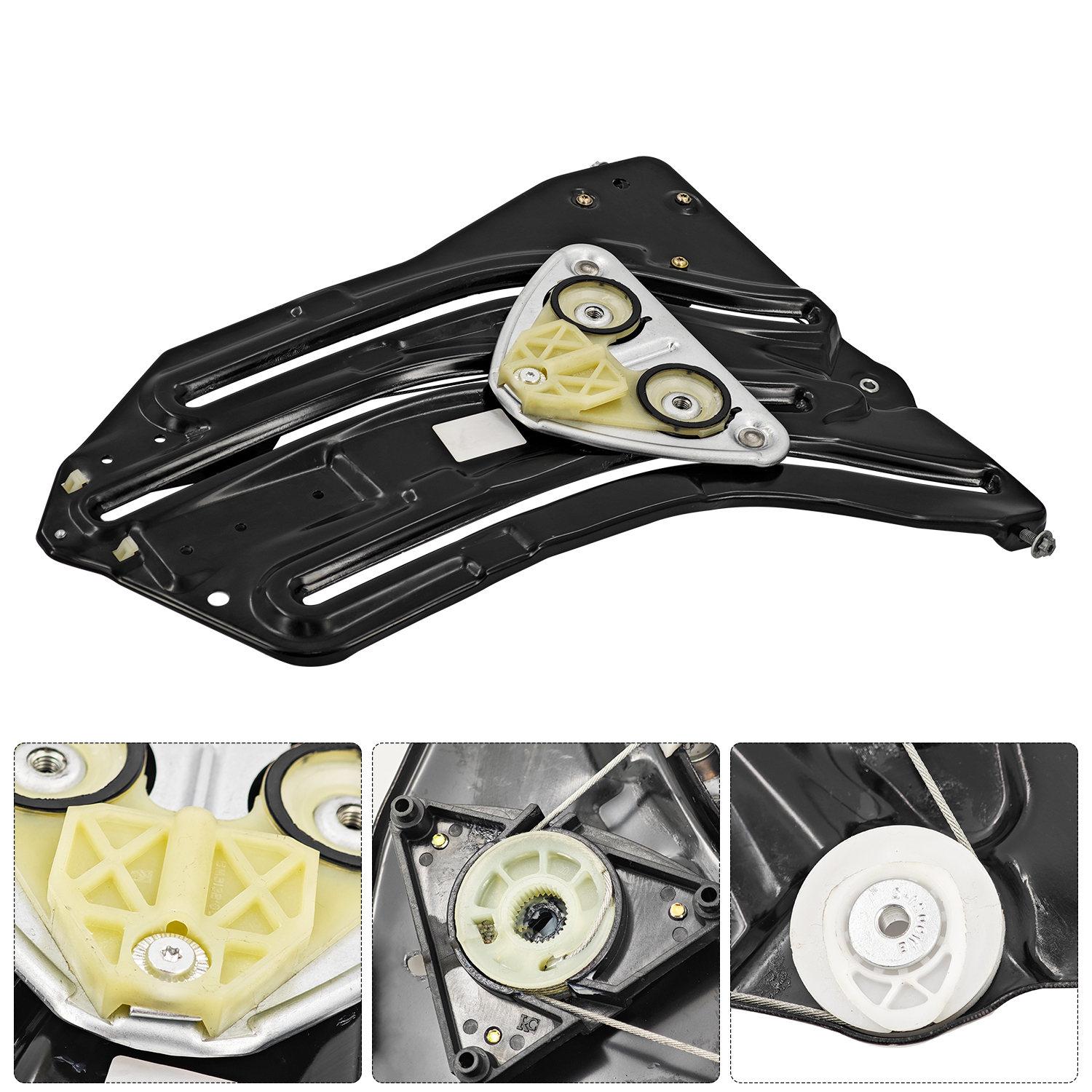 Right Rear Window Regulator for Mini Cooper 1.6L Chassis R52 2005-2008 Chassis R57 2009-2015