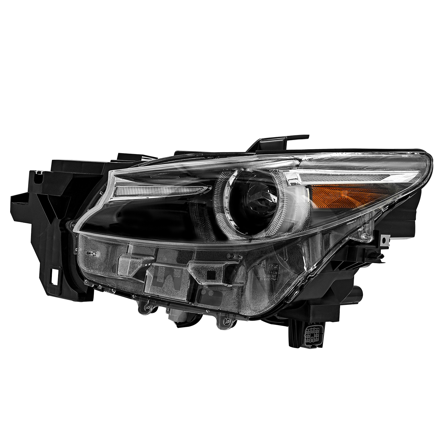 Left Headlight W/AFS Compatible with Mazda CX-9 CX9 2016-2023