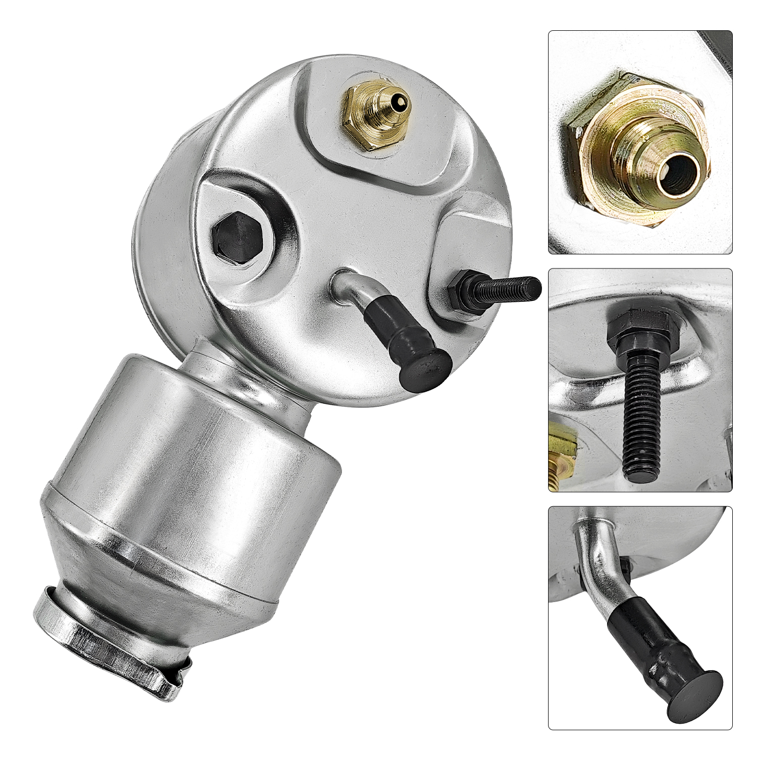  Power Steering Pump with Reservoir Compatible with Sagniaw 143 Series C60 GMC International Trucks