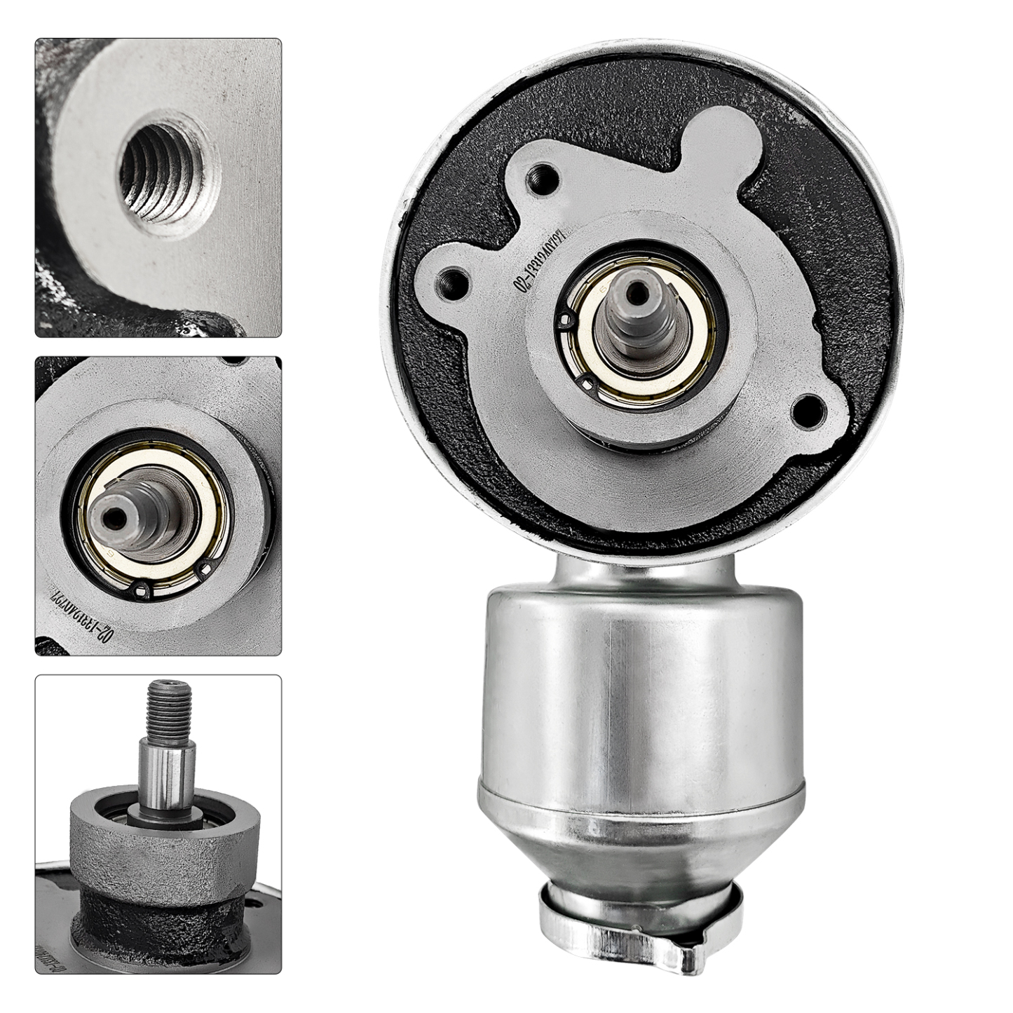  Power Steering Pump with Reservoir Compatible with Sagniaw 143 Series C60 GMC International Trucks