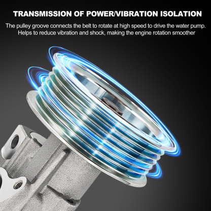 Engine Water Pump for Jeep Wrangler JL 2018-2022 2.0L L4 #5048283AF