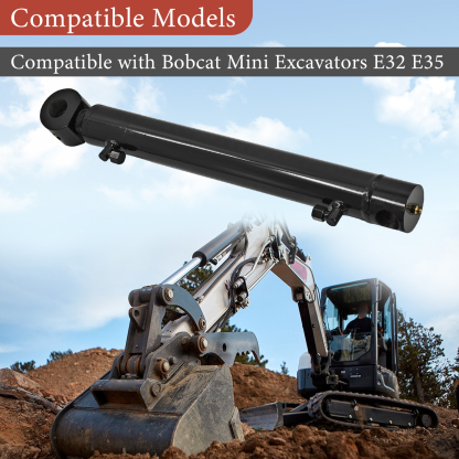 7199435 Hydraulic Thumb Clamp Cylinder Compatible with Bobcat CAT Mini Excavators E32 E35