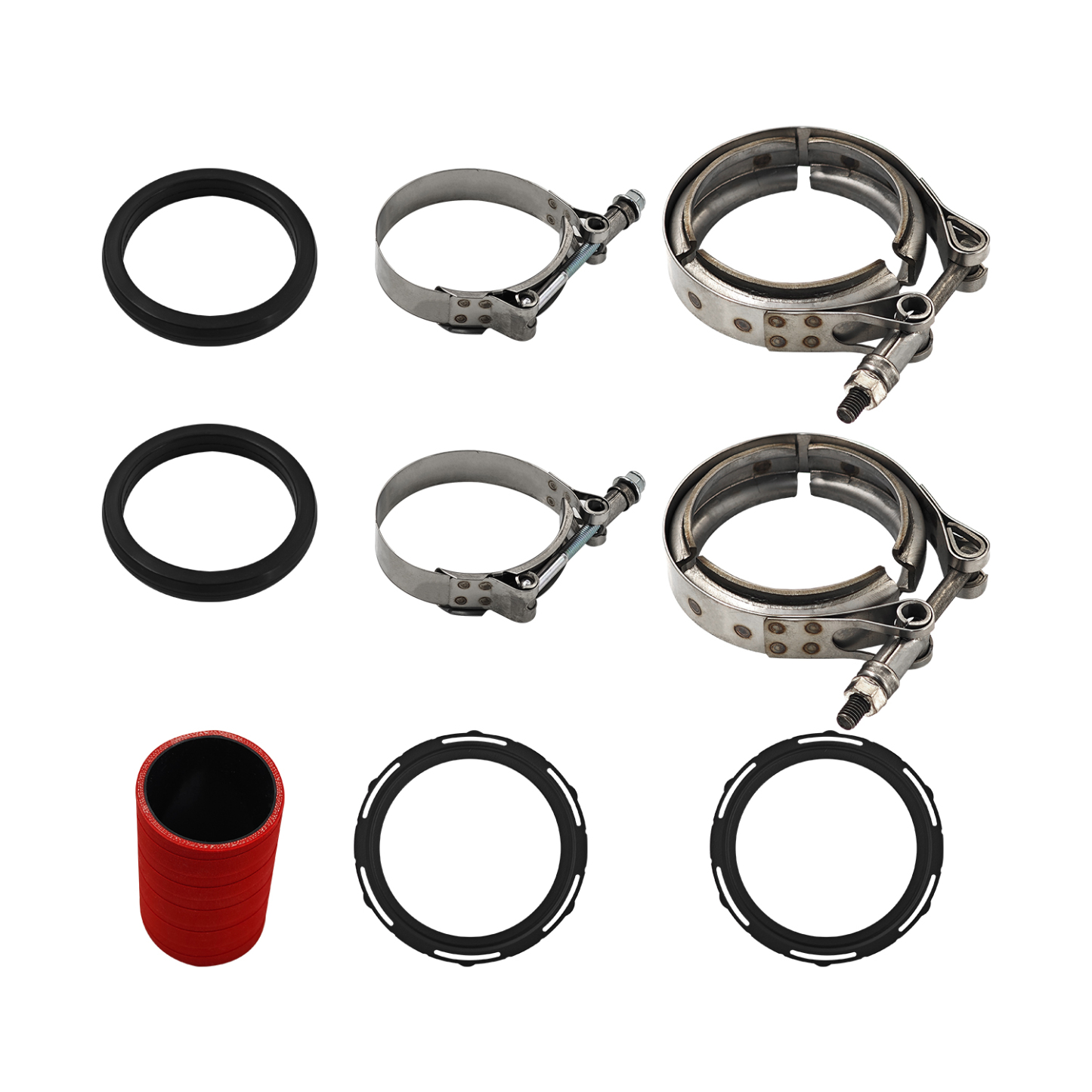 85136428 EGR Cooler with Hose and Clamps for 2008-2016 Mack MP8 Volvo D13 Engine 12.8L