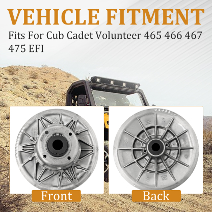 918-04586B Secondary Driven Clutch CVT Assembly Fits For Cub Cadet Volunteer 465 466 467 475 EFI