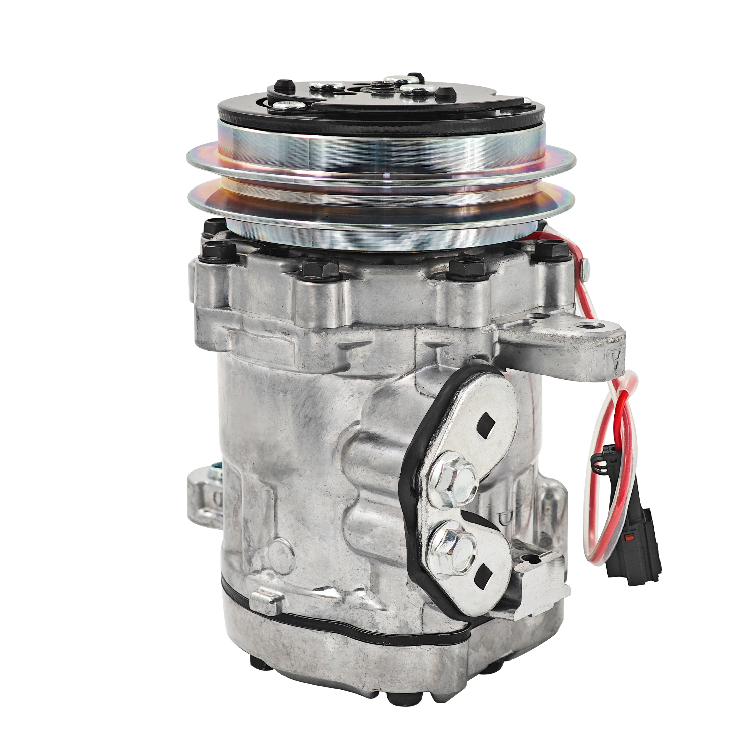  A/C Compressor Fits for John Deere 30G 30P 35G 35P 50G 50P for Hitachi ZAXIS30U-5N ZAXIS35U-5N ZAXIS50U-5N