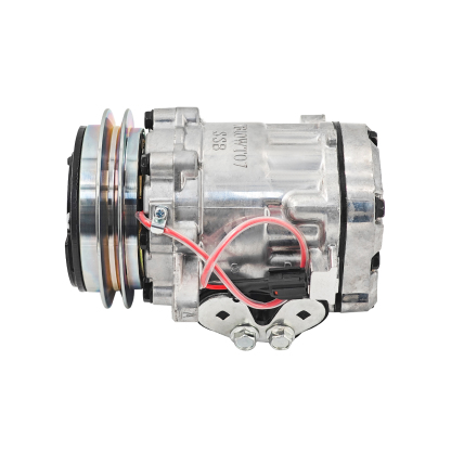  A/C Compressor Fits for John Deere 30G 30P 35G 35P 50G 50P for Hitachi ZAXIS30U-5N ZAXIS35U-5N ZAXIS50U-5N