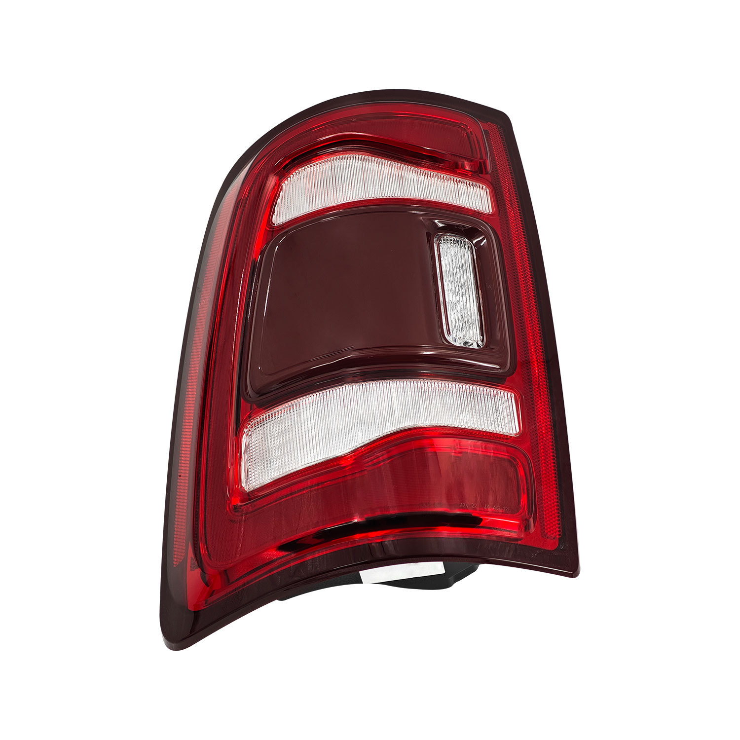 68361721AH Tail Light Left Driver Side Rear Lamp w/Blind Spot (Module NOT Included) For 2019-2023 Dodge Ram 2500 3500,Red Trim LED Type
