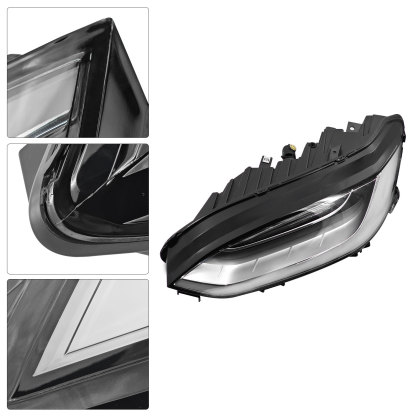 103431600C LED Left Driver Side Headlight Compatible with 2015-2019 Tesla Model X 