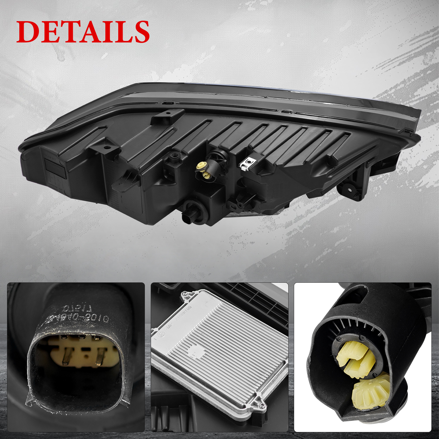 103431600C LED Left Driver Side Headlight Compatible with 2015-2019 Tesla Model X 