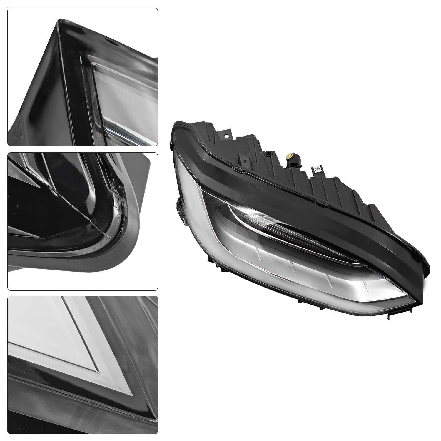 103431300C LED Right Passenger Side Headlight Compatible with 2015-2019 Tesla Model X 