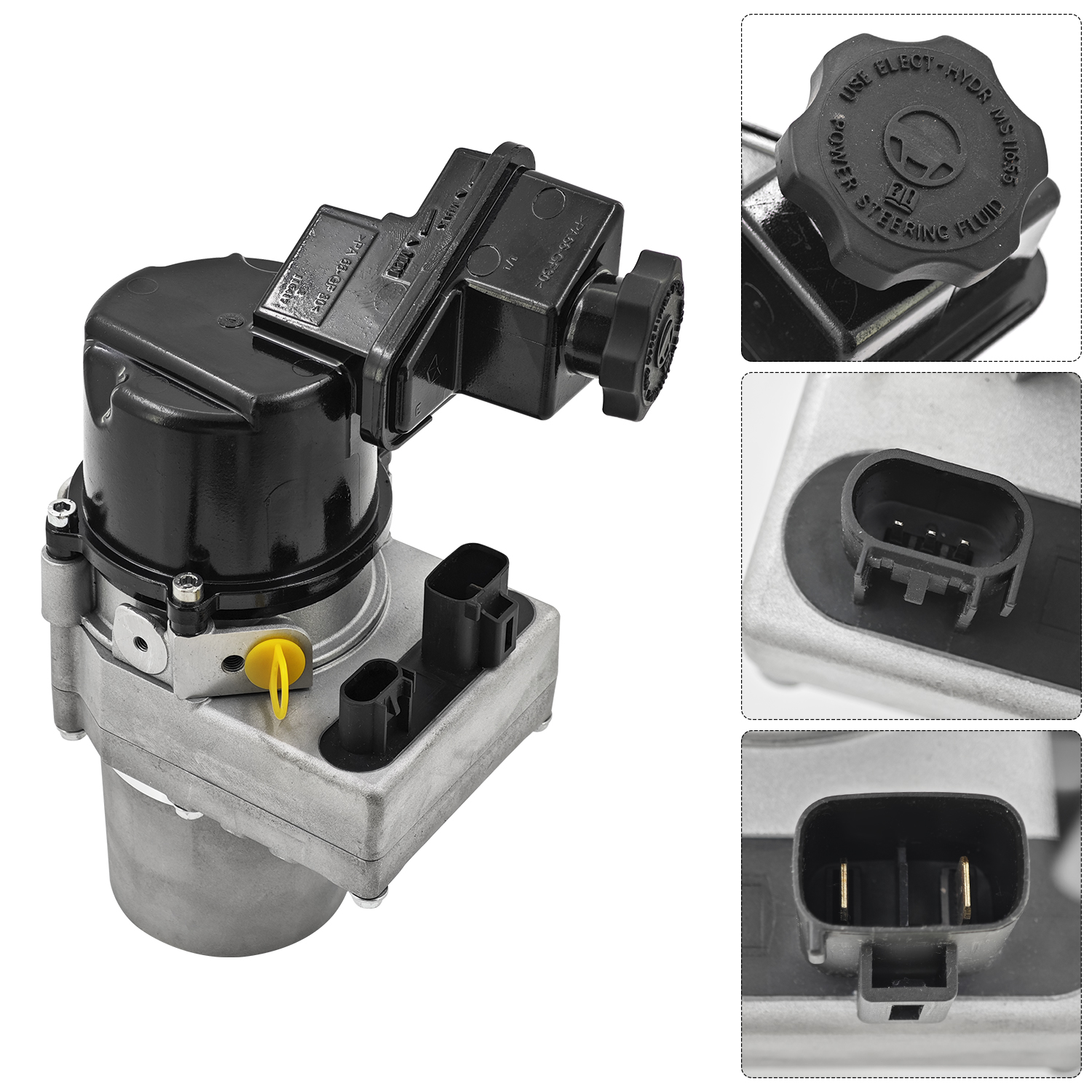 Electric Power Steering Pump w/Reservoir Compatible with Dodge Charger 3.6L 5.7L 2011-2015, Fit for Chrysler 300 3.6L 5.7L 2011-2014