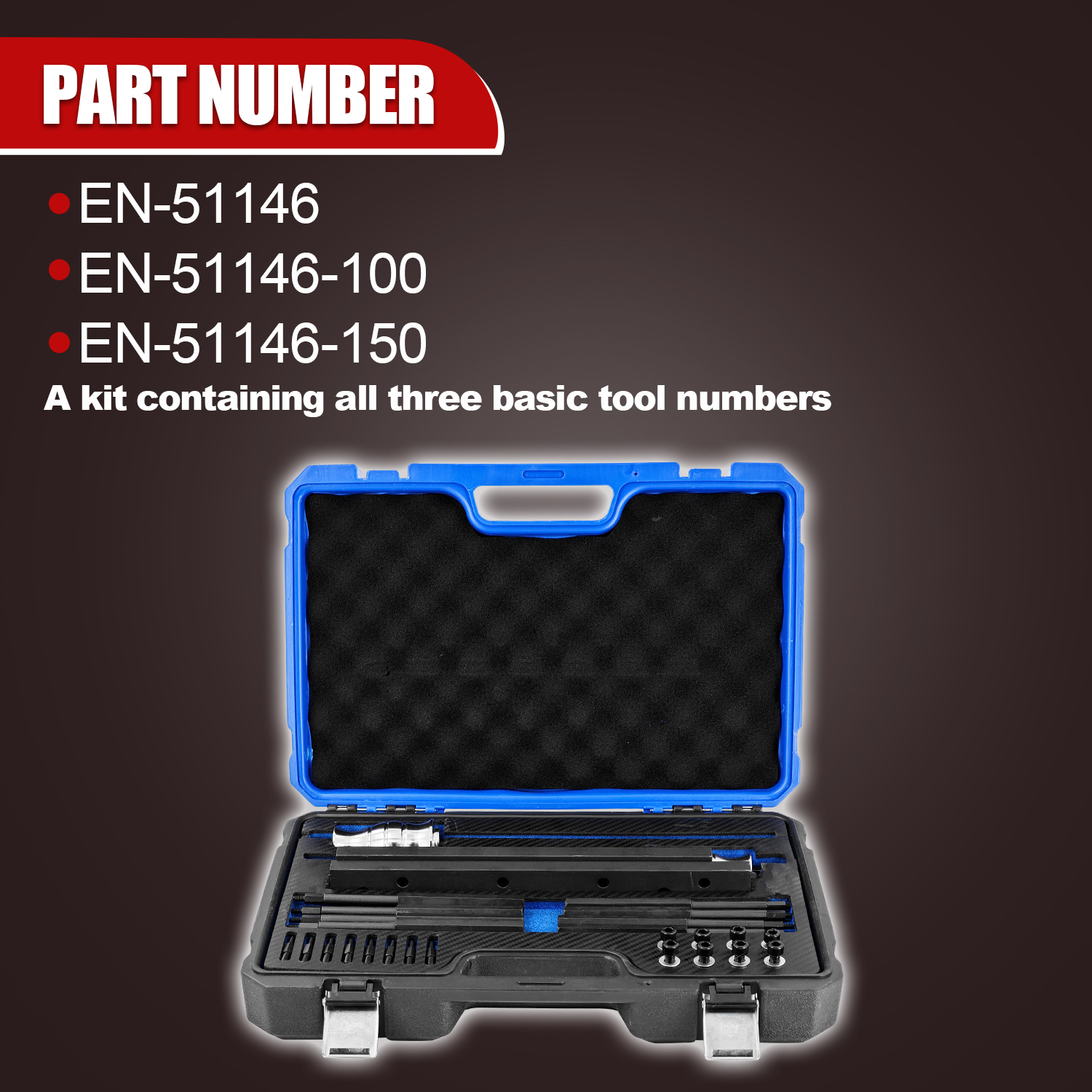 Fuel Injector Disassembly Tool Rail Assembly Replacer Master Tool Kit for GM Opel, Buick, Vauxhall & MG 1.0L, 1.4L, 1.5T, 1.6L Engines