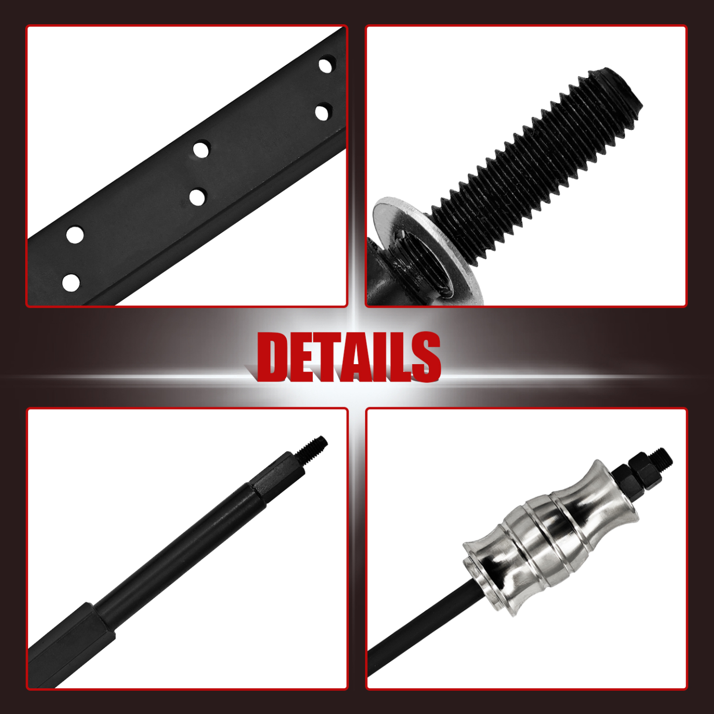 Fuel Injector Disassembly Tool Rail Assembly Replacer Master Tool Kit for GM Opel, Buick, Vauxhall & MG 1.0L, 1.4L, 1.5T, 1.6L Engines