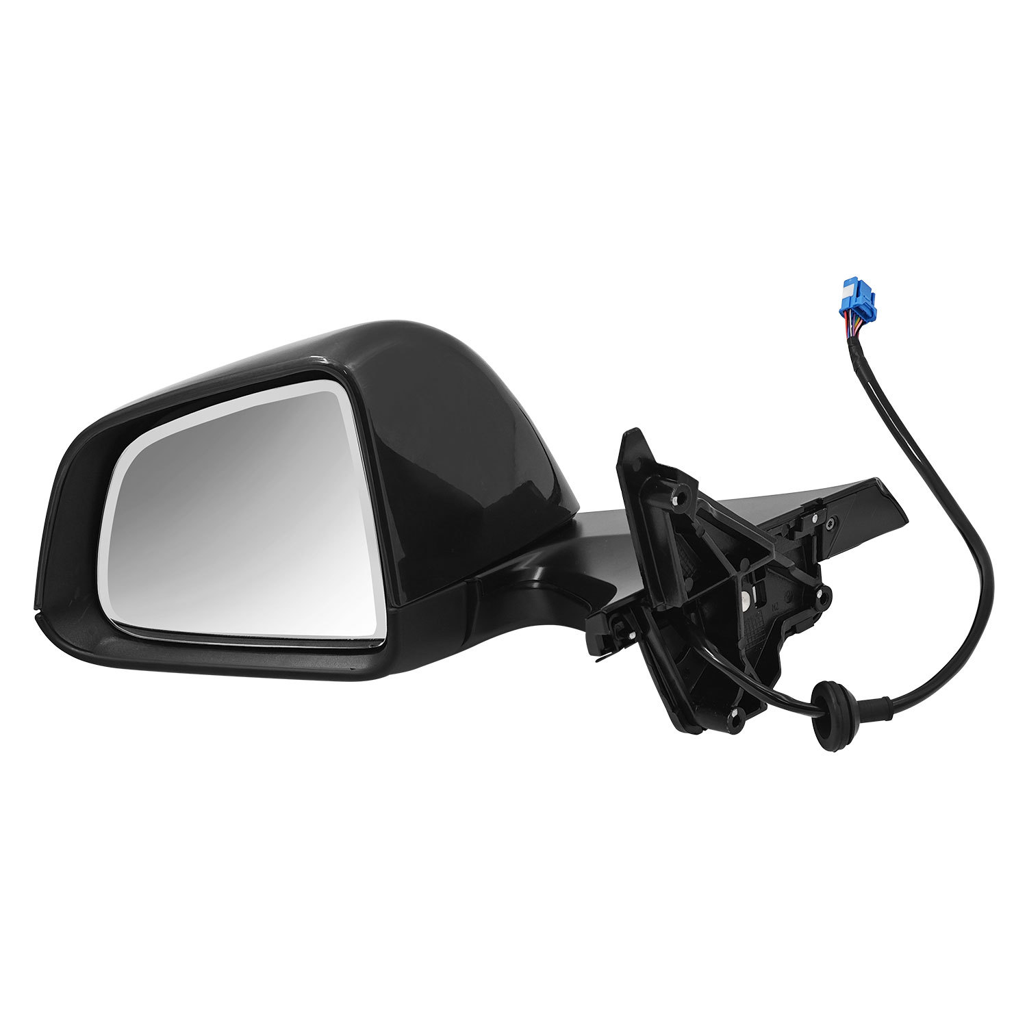 Gray Left Driver Side Exterior View Mirror Compatible with Tesla Model Y 2020-2023 with Anti-Glare
