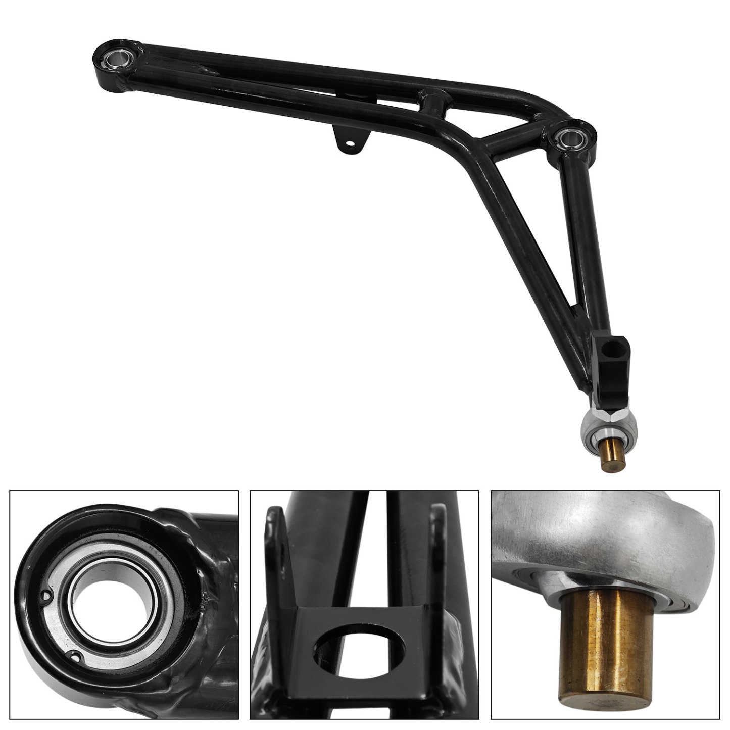 Front Steering Drift Lower Control Arm Wide Angle Kit For BMW E46 Complete Kit