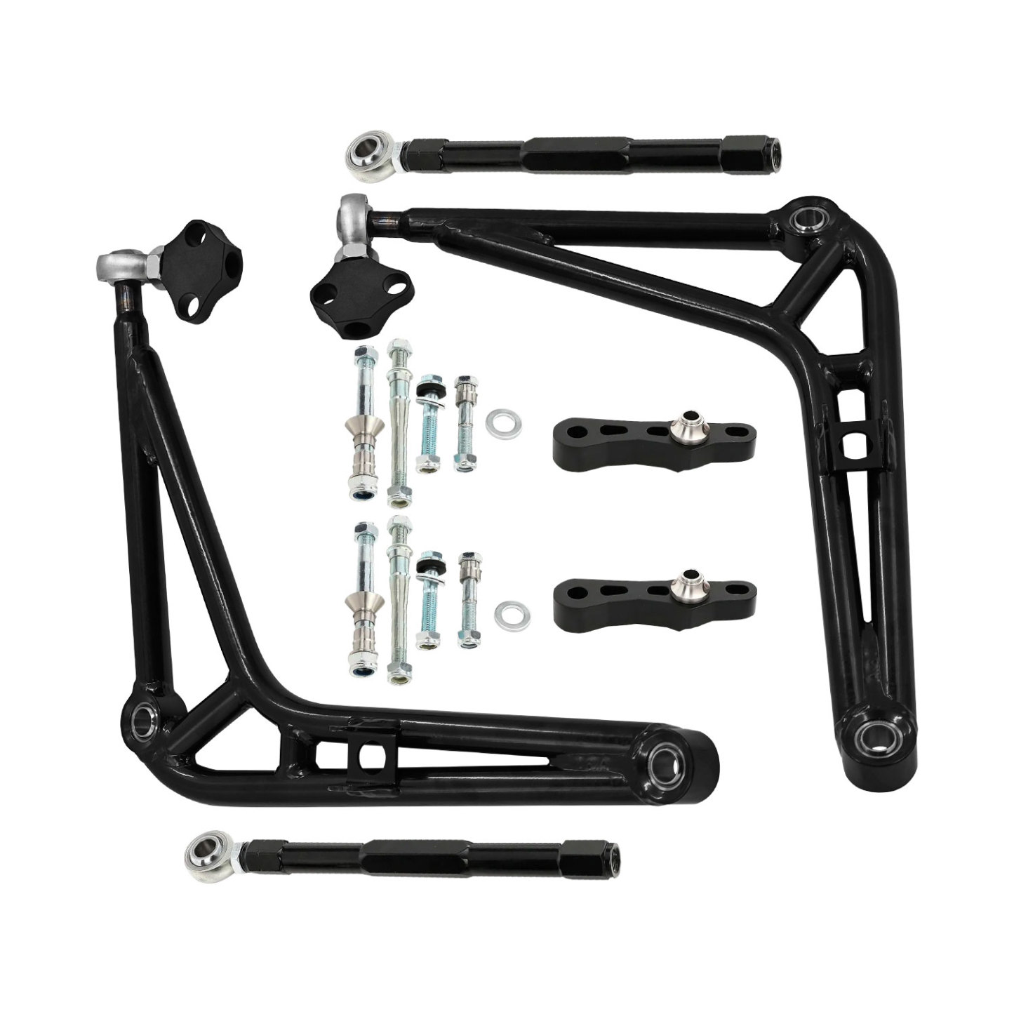 Front Steering Drift Lower Control Arm Wide Angle Kit For BMW E46 Complete Kit