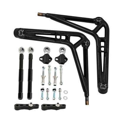 Front Steering Drift Lower Control Arm Wide Angle Kit For BMW E46 Complete Kit