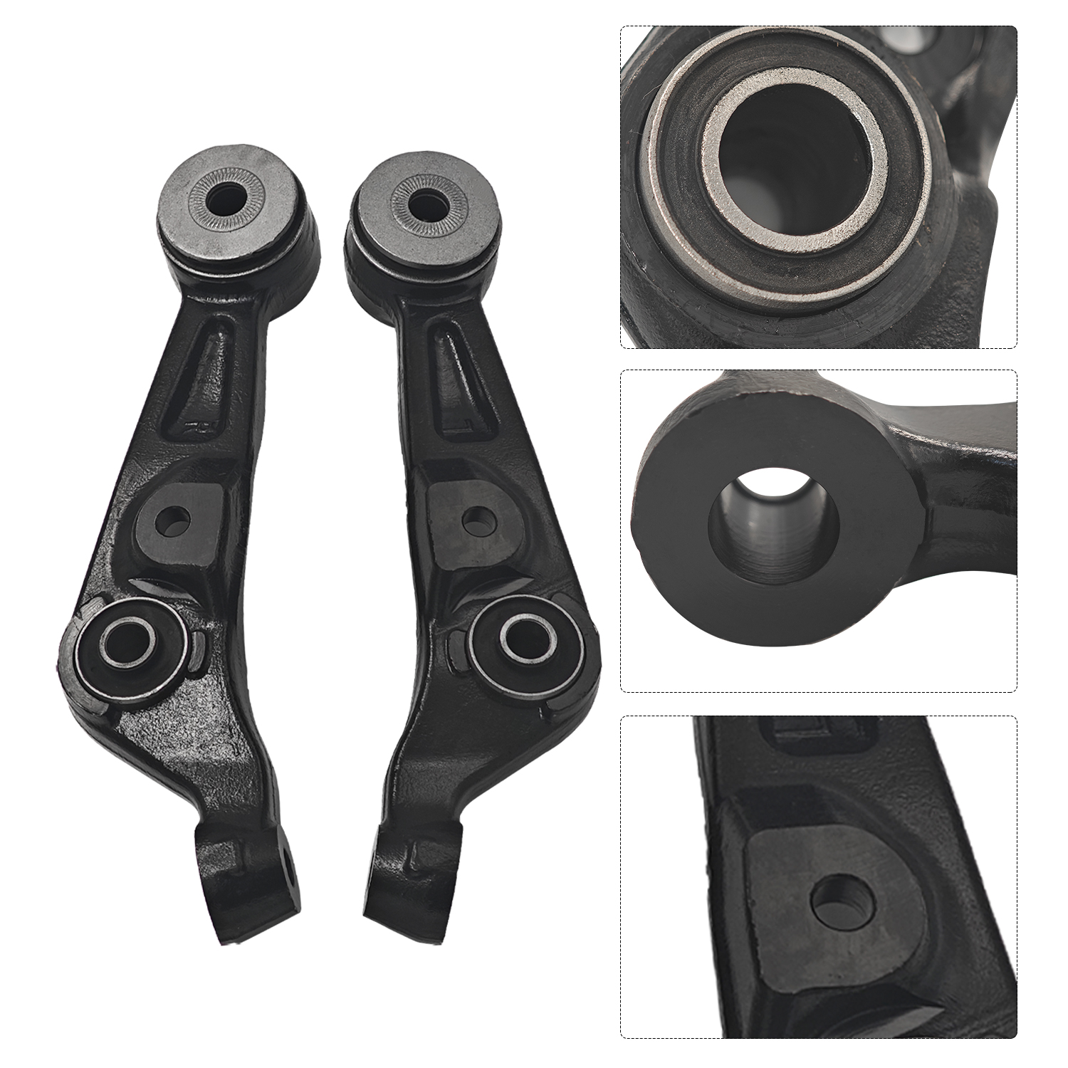 4PCS Front Forward Rearward Control Arm For 2008-2016 Lexus LS460 LS600h AWD 4.6L