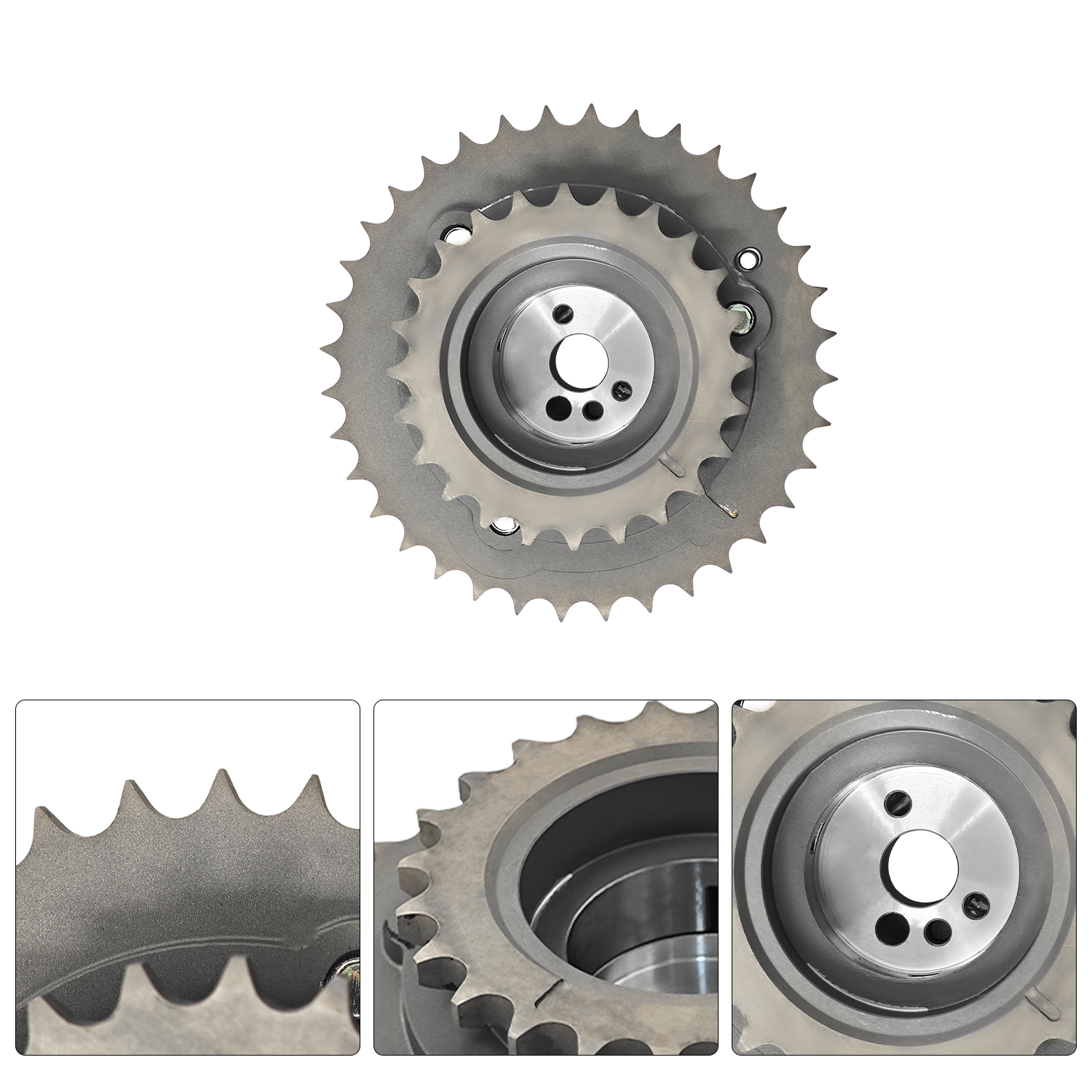 Intake & Exhaust VVT Sprocket Camshaft Timing Gear Fits for Toyota Sequoia Tundra Land Cruiser & for Lexus GX400 GX460 LX570 5.7L 4.6L 2008-2023
