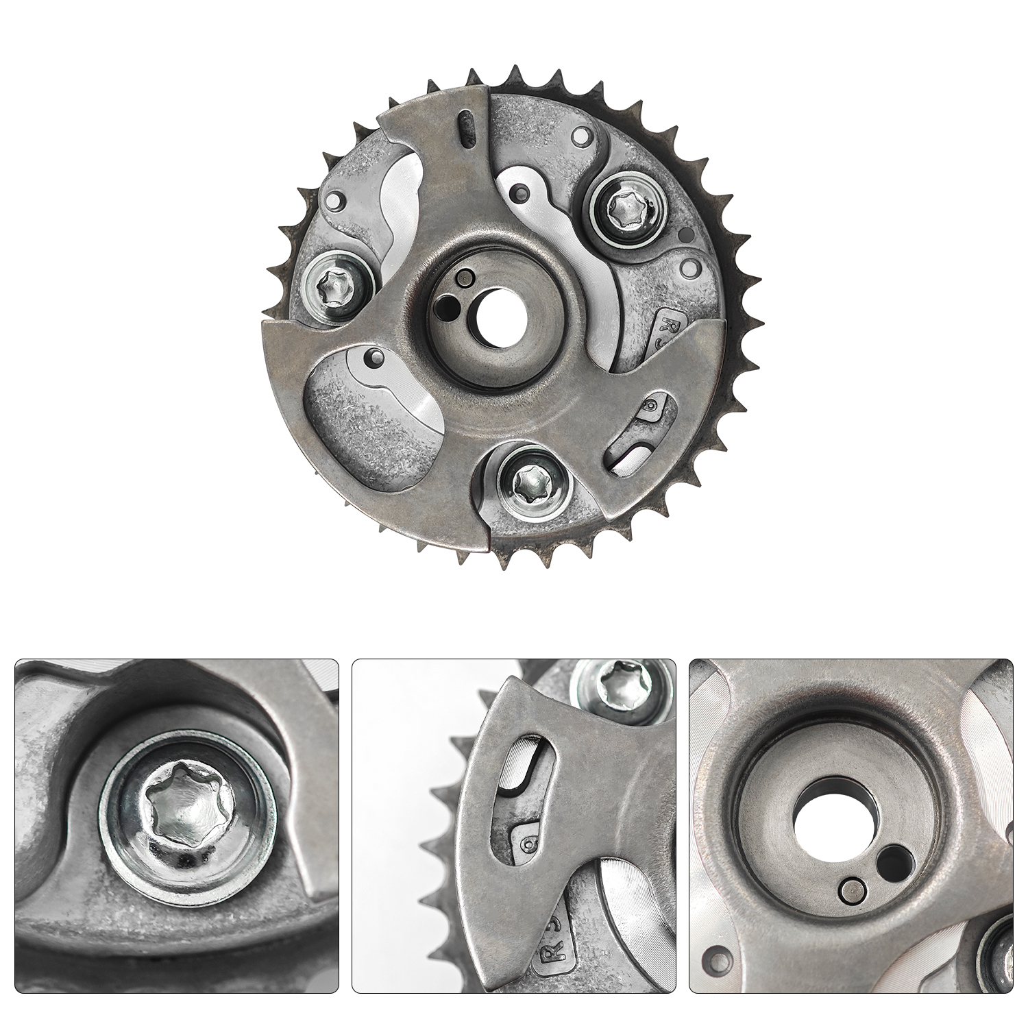 Intake & Exhaust VVT Sprocket Camshaft Timing Gear Fits for Toyota Sequoia Tundra Land Cruiser & for Lexus GX400 GX460 LX570 5.7L 4.6L 2008-2023