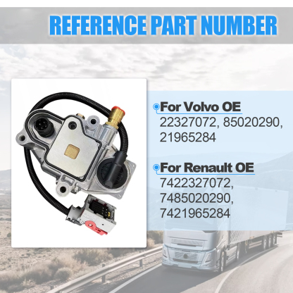 Clutch Control Solenoid Valve for Volvo VN VNM VNX VNR VNL 2018+ with D11 D13 Engines