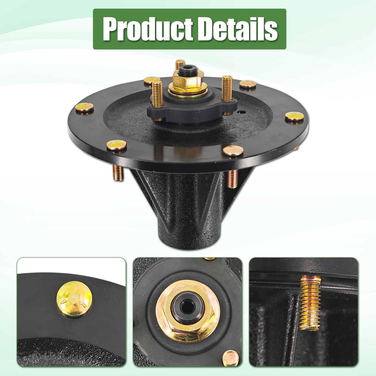 Spindle Assembly 1198560 fit for Toro Z Master 48” 52” 60” Decks – Commercial 3000, Professional 5000/6000/7000, GrandStand