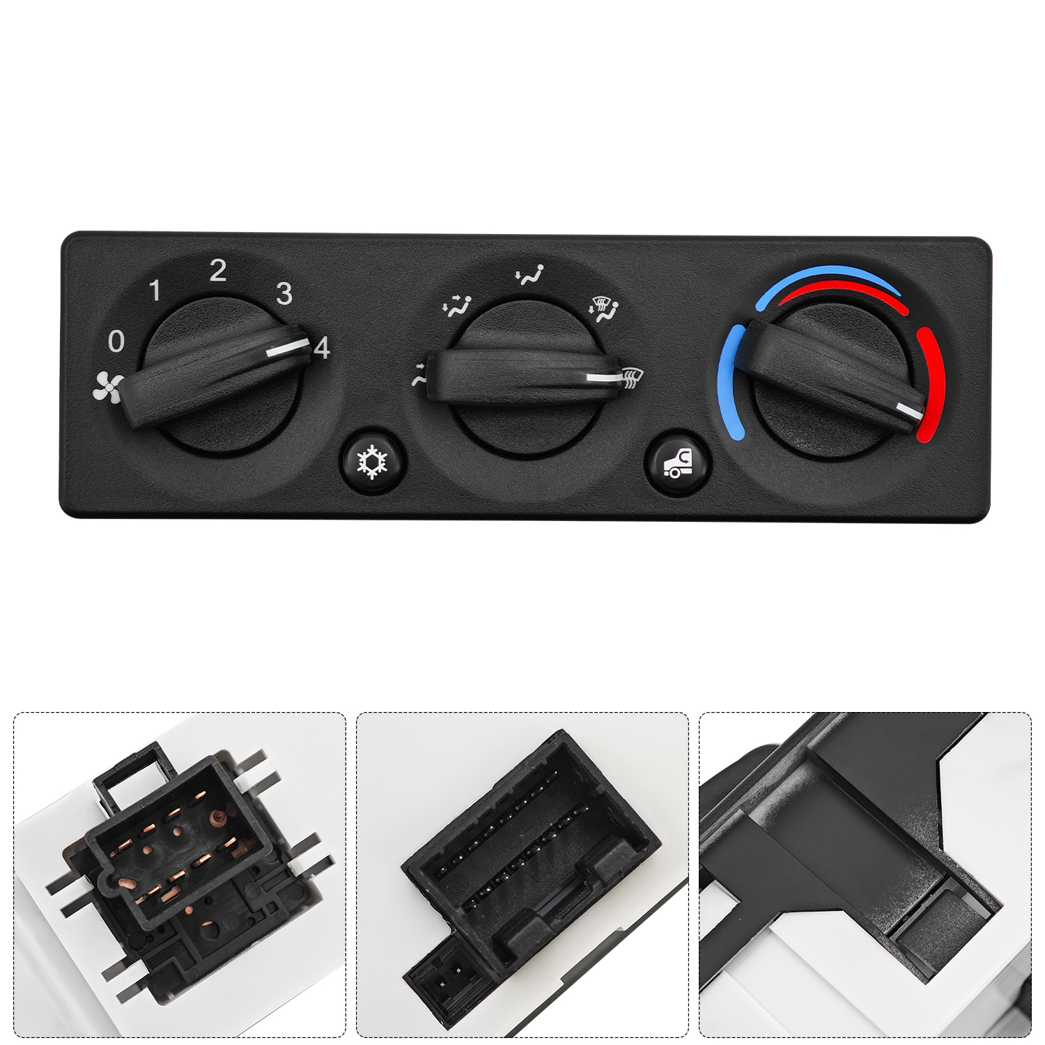 HV/AC Control Module Replacement for Kenworth T370 T270, AC Heater Climate Control Module