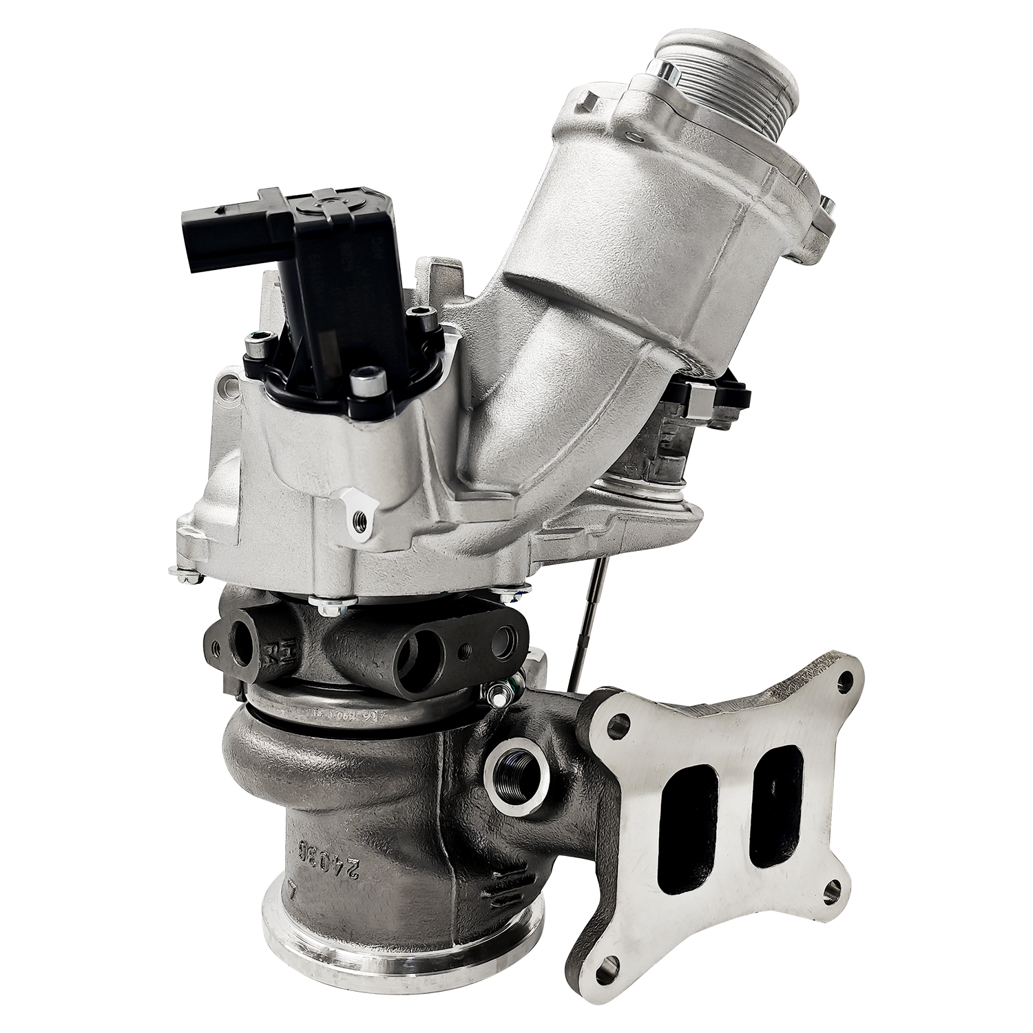 RHF4 Turbocharger w/Actuator Fits Audi A3 L4 1.8L 2015-2016, VW Golf 2015-2018, Golf Alltrack 2017-2019, SportWagen 2015-2019 L4 1.8L