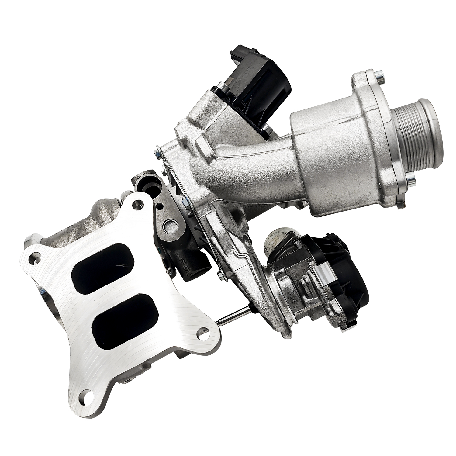 RHF4 Turbocharger w/Actuator Fits Audi A3 L4 1.8L 2015-2016, VW Golf 2015-2018, Golf Alltrack 2017-2019, SportWagen 2015-2019 L4 1.8L